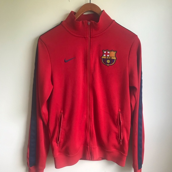 fc barcelona jacket nike